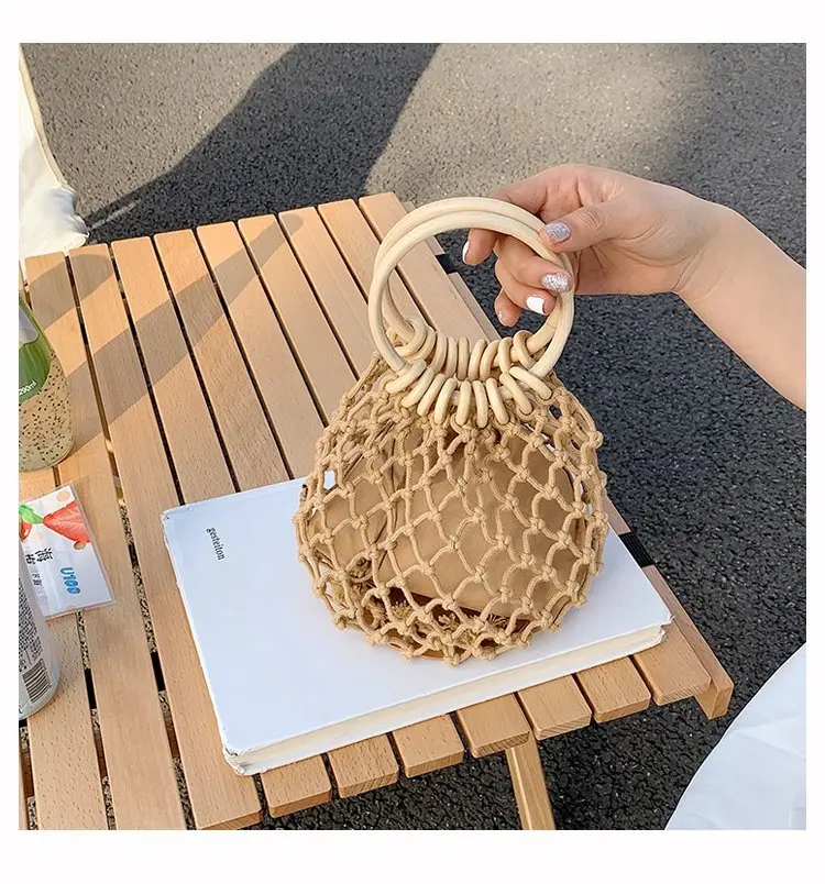 Summer New Fashion Hollow Design Girl Hand Woven Bag Handbags And Purses, White pink red
Summer New Fashion Hollow Design Girl Hand Woven Bag Handbags And Purses, White pink red