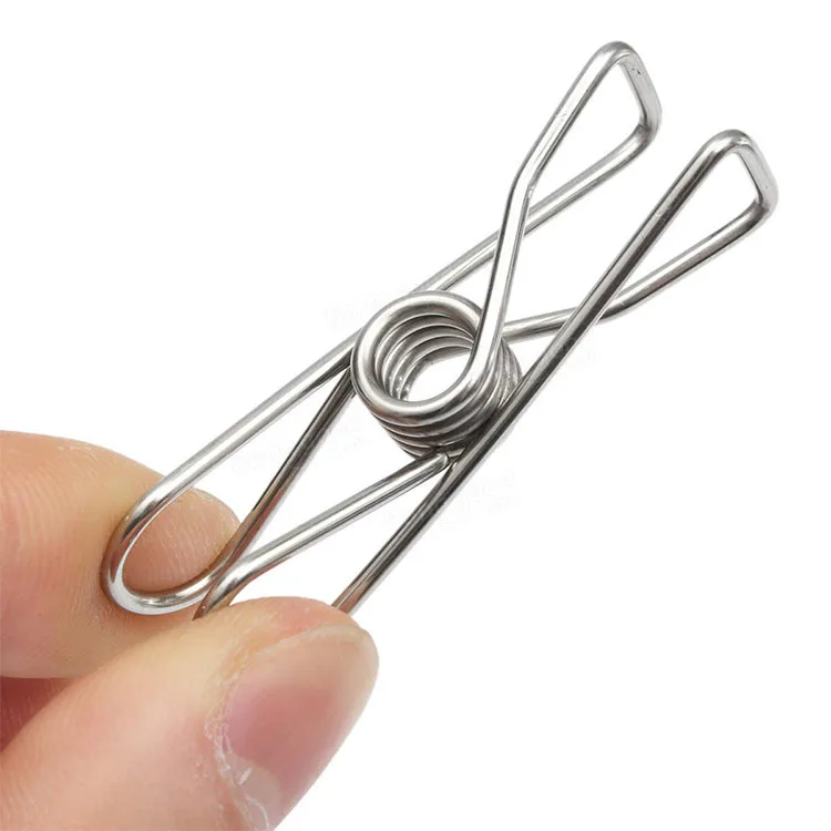 Hengsheng Wholesale Stainless Steel Clothespin Clothing Peg Clip Manufactures Clothspin
Hengsheng Wholesale Stainless Steel Clothespin Clothing Peg Clip Manufactures Clothspin