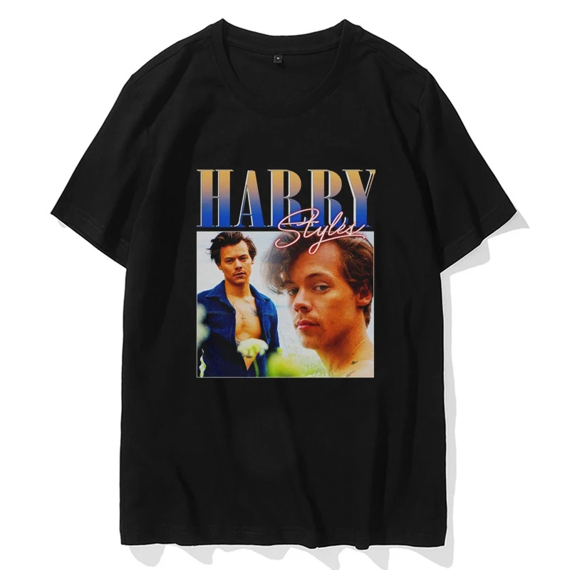 Harry Style Unisex Rap Tupac Printed Black T Shirt high quality 100% cotton trendy streetwear hip-hop style Ouma T-shirt
Harry Style Unisex Rap Tupac Printed Black T Shirt high quality 100% cotton trendy streetwear hip-hop style Ouma T-shirt