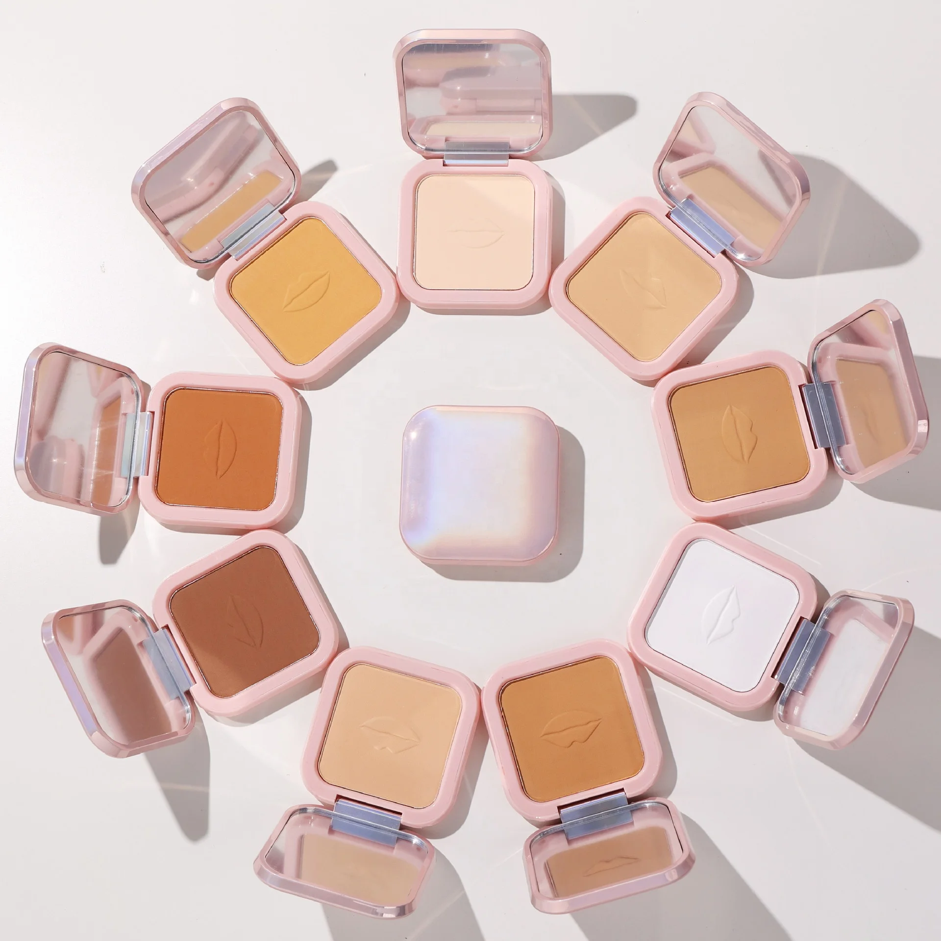 Pearl Pink Case 12 color Waterproof Face Makeup Pressed Powder Single Contour Palette
Pearl Pink Case 12 color Waterproof Face Makeup Pressed Powder Single Contour Palette