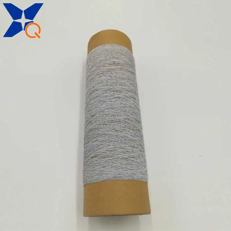 Pure white 75D polyester filaments twist with 12micron*100filaments*3plies completely for conductive thread NFC RFID label
Pure white 75D polyester filaments twist with 12micron*100filaments*3plies completely for conductive thread NFC RFID label