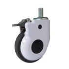 Furniture Caster Hospital Bed Hospital Bed Furniture Medical Device Equipment Slient Nylon Pin Caster Wheel