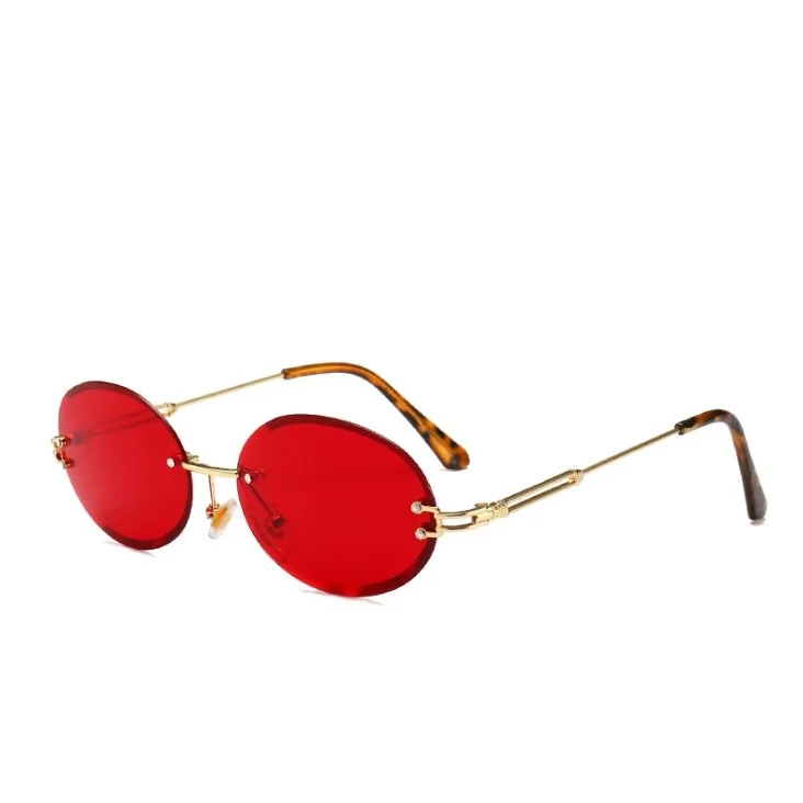 Super Hot Eyewear 2020 Retro Vintage Glasses Rimless Oval Metal Sunglasses Women Sun Glasses Trendy
Super Hot Eyewear 2020 Retro Vintage Glasses Rimless Oval Metal Sunglasses Women Sun Glasses Trendy