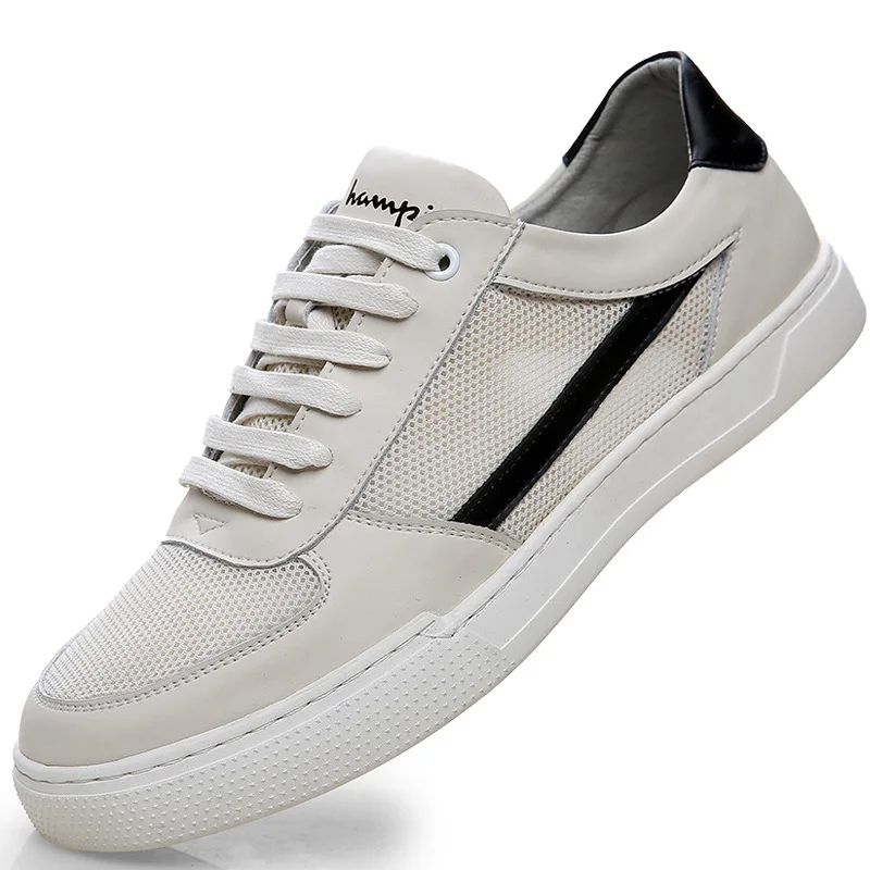 2021 new white shoes men's leather summer sports casual net shoes trendy breathable sneakers for men's fashion sneakers, Customized color
2021 new white shoes men's leather summer sports casual net shoes trendy breathable sneakers for men's fashion sneakers, Customized color