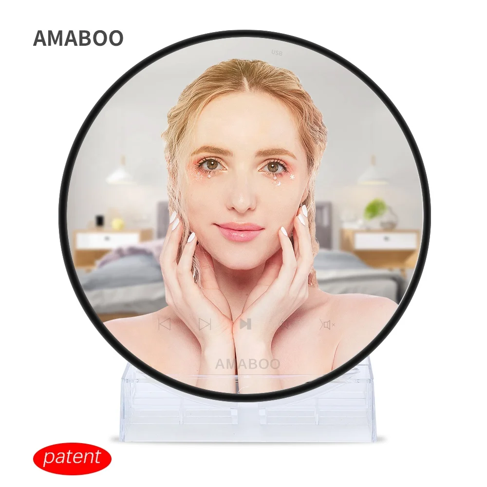 Magic Smart Mirror Touch Screen 3D Dynamic Smart Magic Makeup Mirror, Black/blue/white
Magic Smart Mirror Touch Screen 3D Dynamic Smart Magic Makeup Mirror, Black/blue/white
