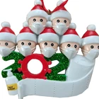 2020 Decoration Supplies Indoor Vintage 2021 Tree Home Mini Santa Claus Xmas Figurine Party Decor Christmas Decorations Gift