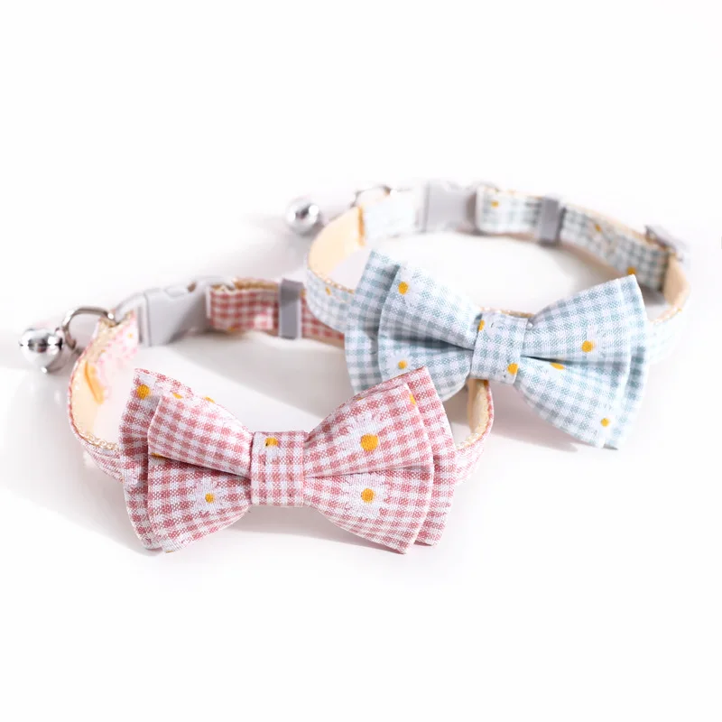 2021 Flower Colored Lovely Adjustable Small Pet Dog Protective Fashion Bowknot Nylon Dog Bowtie Collar Bell Cat Collar
2021 Flower Colored Lovely Adjustable Small Pet Dog Protective Fashion Bowknot Nylon Dog Bowtie Collar Bell Cat Collar