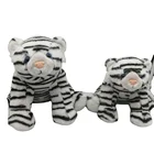 Wholesale Cheap Price 9.5" Stuffed Animal Design Cute Soft Plush Tiger Toy