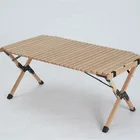 Furniture Lightweight Wood Table Camping Wooden Outdoor Furniture Lightweight Camping Picnic Table