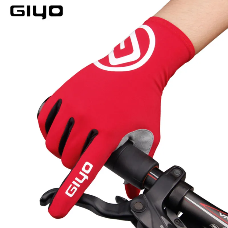 GIYO Touch Screen Long Full Fingers Gel Sports Cycling Gloves MTB Road Bike Riding Racing Gloves Women Men Bicycle Gloves
GIYO Touch Screen Long Full Fingers Gel Sports Cycling Gloves MTB Road Bike Riding Racing Gloves Women Men Bicycle Gloves
