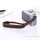 Stock PU Leather Camera Wristband Straps for Small Digital Camera