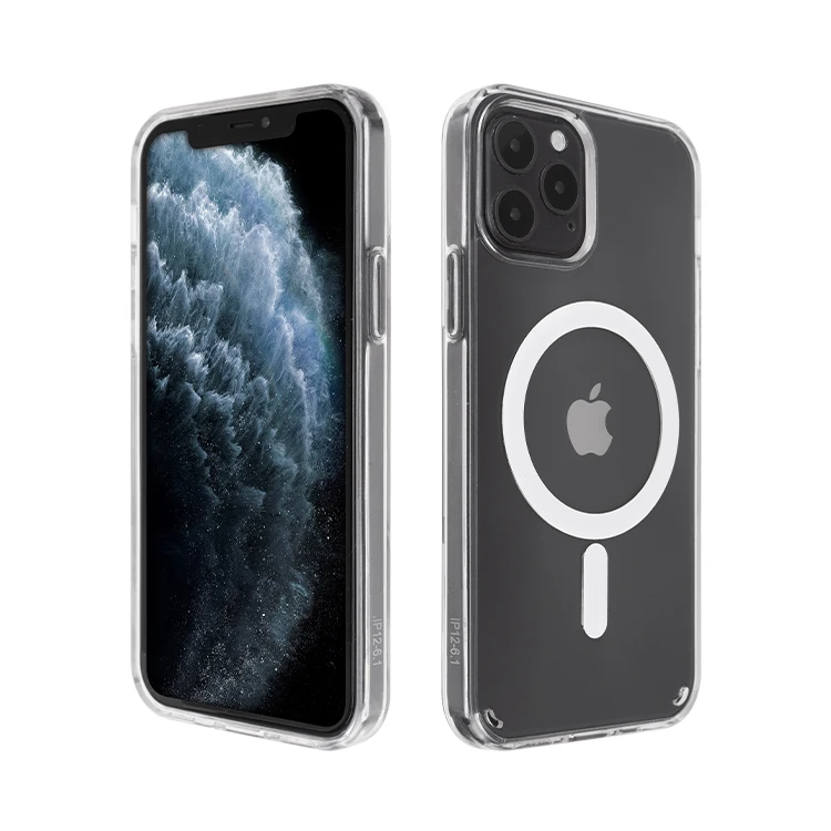 Hot Sale 2020 strong magnetic crystal clear hard acrylic shockproof mag safe magnet phone cases for iphone 12 mini pro max case
Hot Sale 2020 strong magnetic crystal clear hard acrylic shockproof mag safe magnet phone cases for iphone 12 mini pro max case