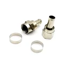 BNC rg6 connector bnc compression connector rg6 cctv