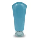Biodegradable customized soft round shape plastic cosmetic packaging tube
