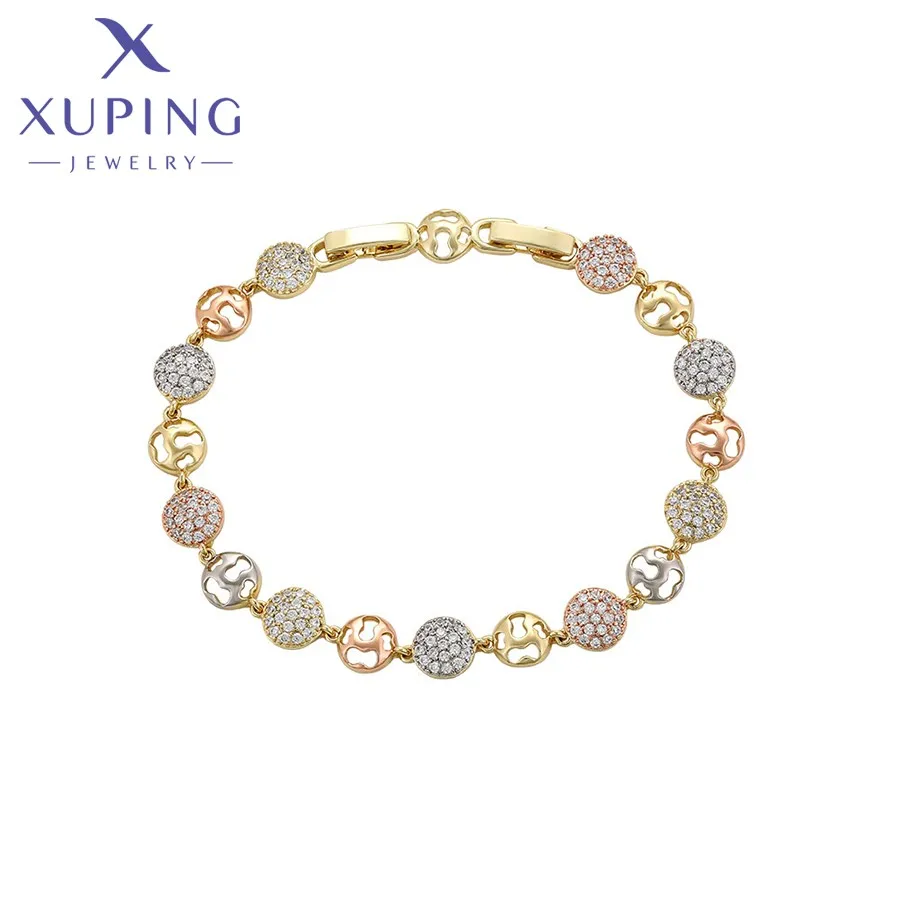 X000645019 Xuping Jewelry elegant exquisite multicolor exquisite jewelry bracelet holiday gift bracelet for women
X000645019 Xuping Jewelry elegant exquisite multicolor exquisite jewelry bracelet holiday gift bracelet for women