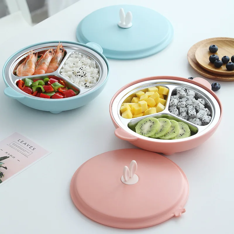 Cute Cartoon Pink Blue Kids Lunch Box Dinner Plate Student Children Separated Stainless Steel Food Plate
Cute Cartoon Pink Blue Kids Lunch Box Dinner Plate Student Children Separated Stainless Steel Food Plate