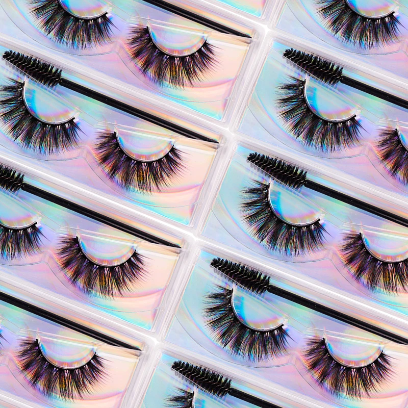 Eyelash vendor wing bridal 3d synthetic natural false eyelashes with private label custom logo lash packaging box, Natural black mink eyelashes
Eyelash vendor wing bridal 3d synthetic natural false eyelashes with private label custom logo lash packaging box, Natural black mink eyelashes