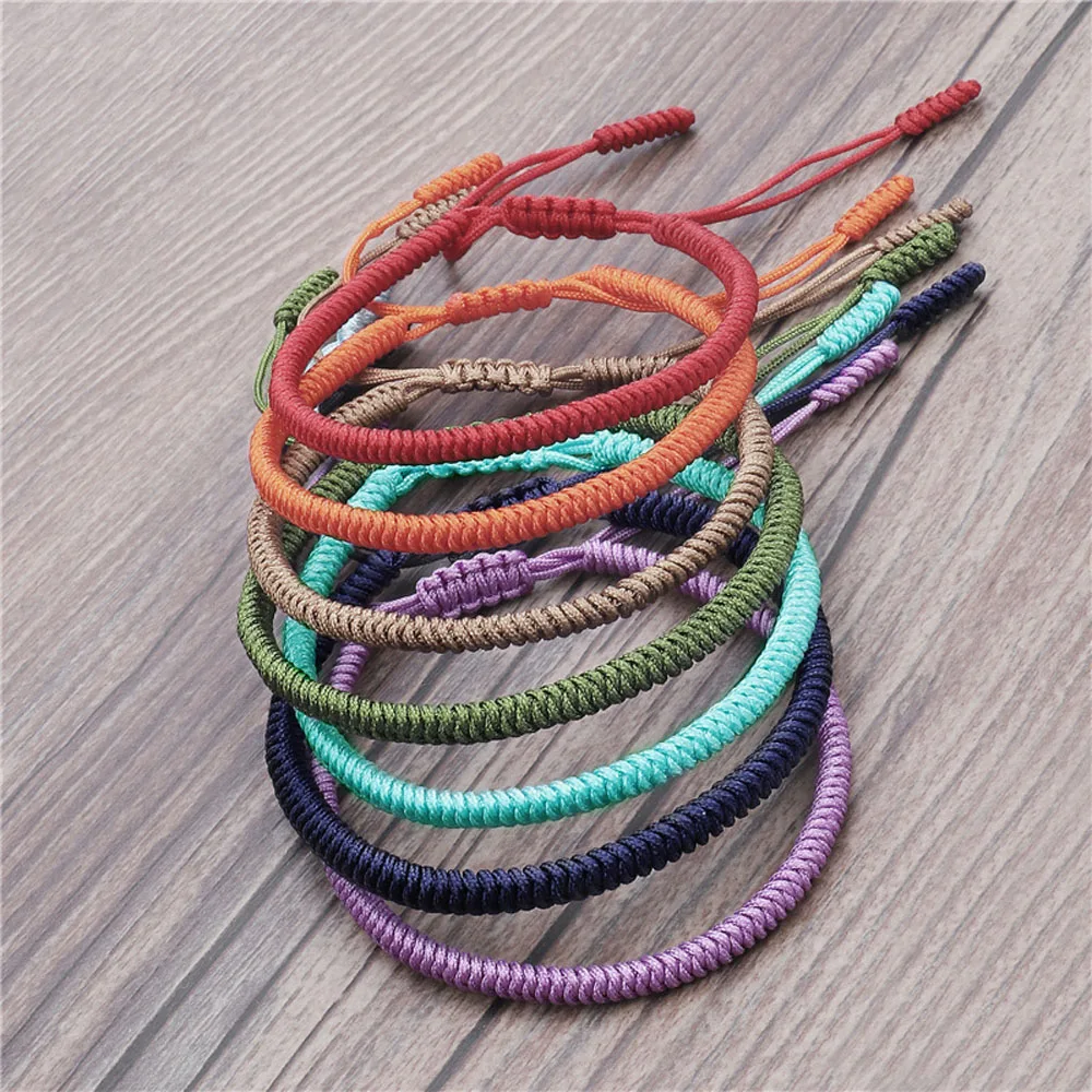 Handmade Waterproof Woven Wax Thread Wrap Bracelet Simple Rope Knot Bracelet Friendship Bracelet for Men and Women
Handmade Waterproof Woven Wax Thread Wrap Bracelet Simple Rope Knot Bracelet Friendship Bracelet for Men and Women