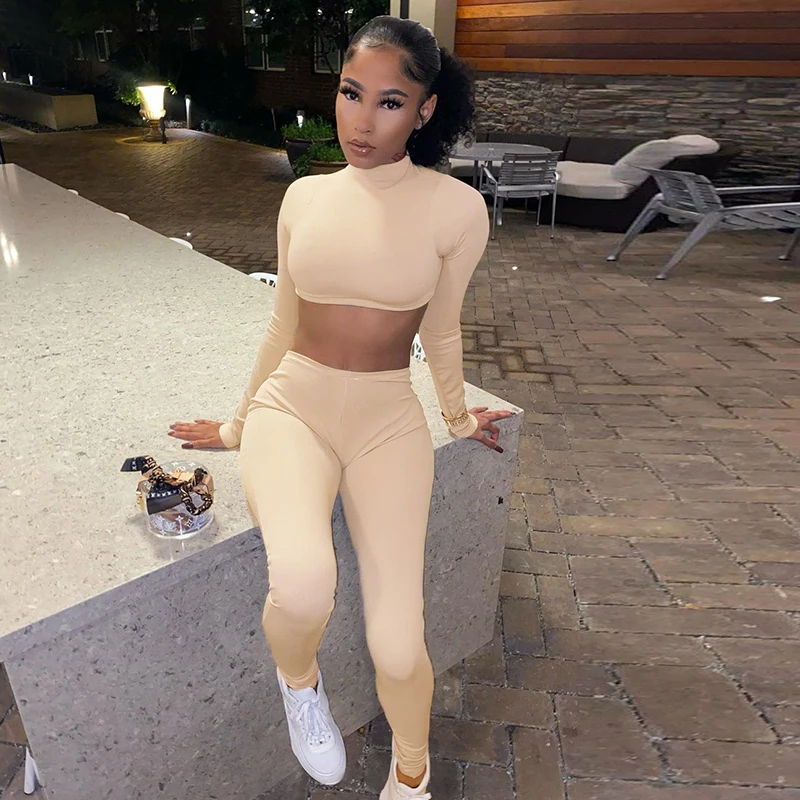 CUTENOVA K21ST561 Autumn New Arrival Ladies Long Sleeve Short T-shirt Top Casual Pants Women's 2-Piece Outdoor Sports Suit
CUTENOVA K21ST561 Autumn New Arrival Ladies Long Sleeve Short T-shirt Top Casual Pants Women's 2-Piece Outdoor Sports Suit