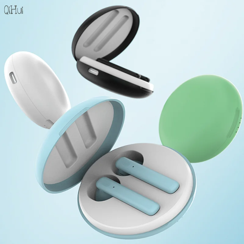 Colorful Built-in mic and control sapple earbuds blue teeth realme buds air in ear earphones, White
Colorful Built-in mic and control sapple earbuds blue teeth realme buds air in ear earphones, White