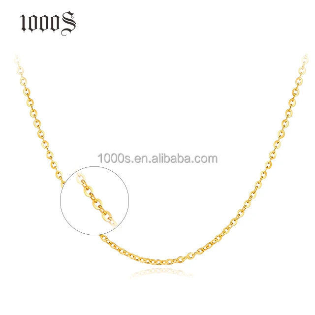 New Arrival 14K 18K Solid Real Cable Chain Necklace Jewelry for Women Men Jewelry Cable O Chain for Gift
New Arrival 14K 18K Solid Real Cable Chain Necklace Jewelry for Women Men Jewelry Cable O Chain for Gift