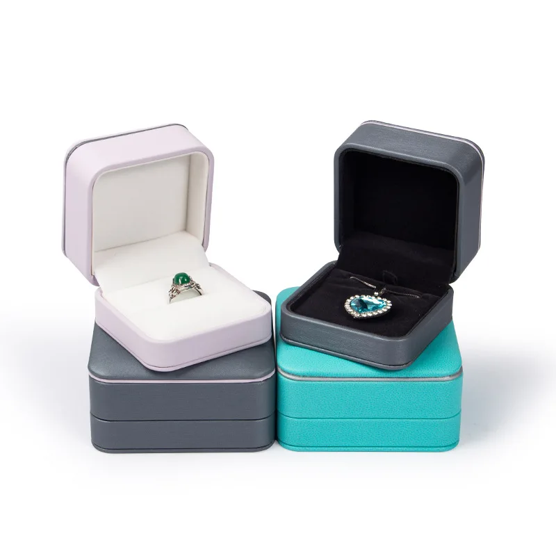 Jewelry Packing Box Spot Wholesale PU Leather Jewelry Packing Box Ring Bracelet Necklace Box, Customized color
Jewelry Packing Box Spot Wholesale PU Leather Jewelry Packing Box Ring Bracelet Necklace Box, Customized color