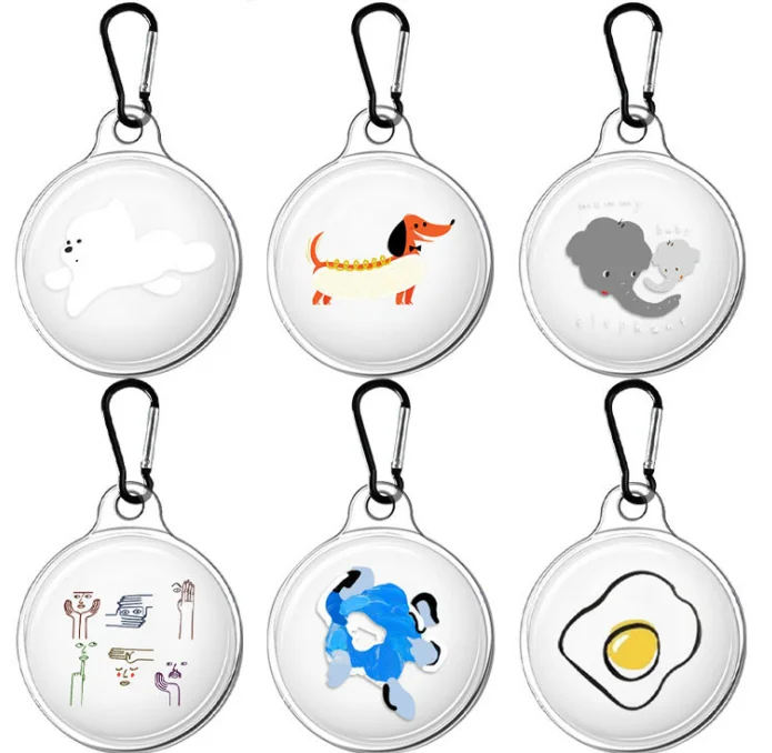 Transparent for AirTag Case Cover Animals Bulldog Dog Elephant Anti-Lost Keychain GPS Tracker Finder Holder
Transparent for AirTag Case Cover Animals Bulldog Dog Elephant Anti-Lost Keychain GPS Tracker Finder Holder