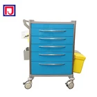 CE ABS Mobile metal modern hospital nursing Medical Cart/Trolley