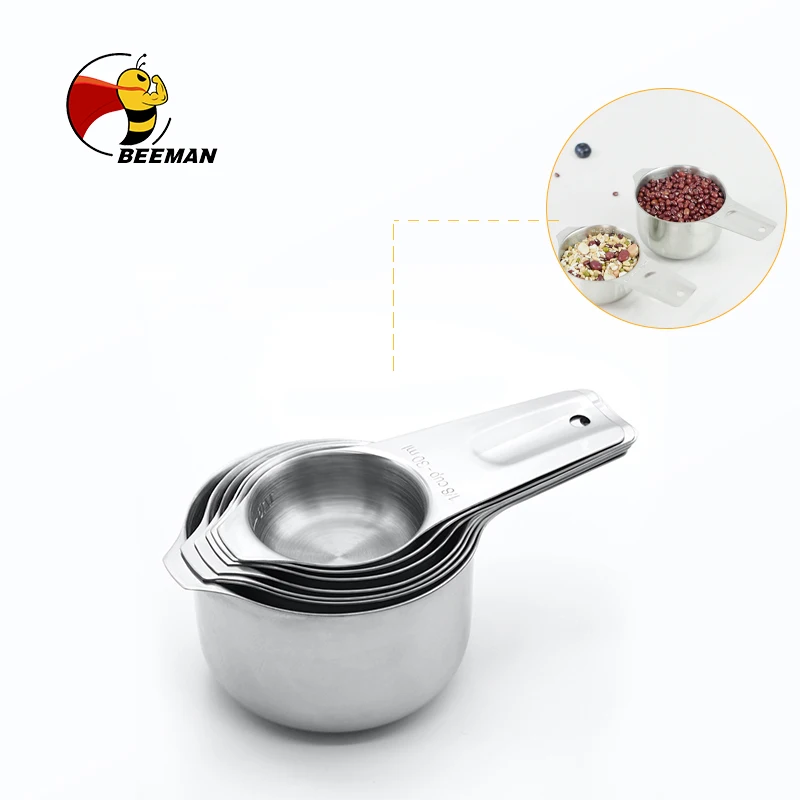 Beeman Baking 7 Pieces Measurement Cooking Quality Adjustable Measuring Cups And Spoons Set
Beeman Baking 7 Pieces Measurement Cooking Quality Adjustable Measuring Cups And Spoons Set