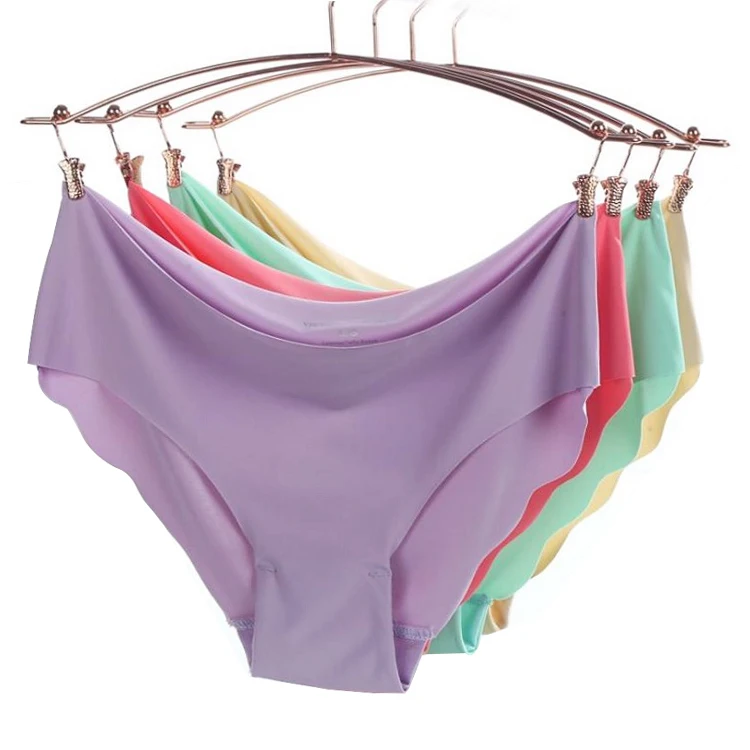 Factory Directly Traceless Seamless Underwear Ice Silk Briefs Women Seamless Panties, 10 colors stock for choose
Factory Directly Traceless Seamless Underwear Ice Silk Briefs Women Seamless Panties, 10 colors stock for choose