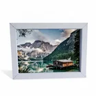 Wood Acrylic Box Frame Acrylic Shadow Box Frame And Natural Wood Frame For Table Stand Display