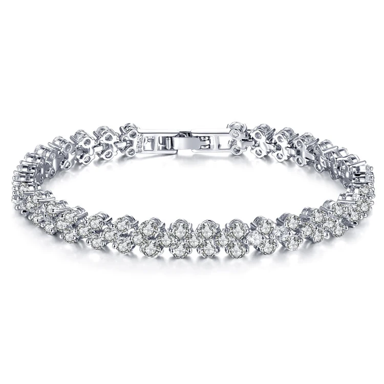 Fashion Rome Couple Moissanite Tennis Cubic Zirconia Bracelet Wedding Tennis Bracelet, Picture
Fashion Rome Couple Moissanite Tennis Cubic Zirconia Bracelet Wedding Tennis Bracelet, Picture