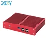 XCY fanless Mini PC Intel J1800 Portable computador VGA HD barebone system Mini-ITX computer