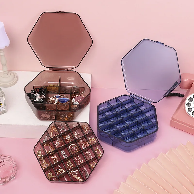 Cheap Double layer Clear Multi function Hair Accessories Box with lid Plastic Layer Jewelry Storage Box
Cheap Double layer Clear Multi function Hair Accessories Box with lid Plastic Layer Jewelry Storage Box