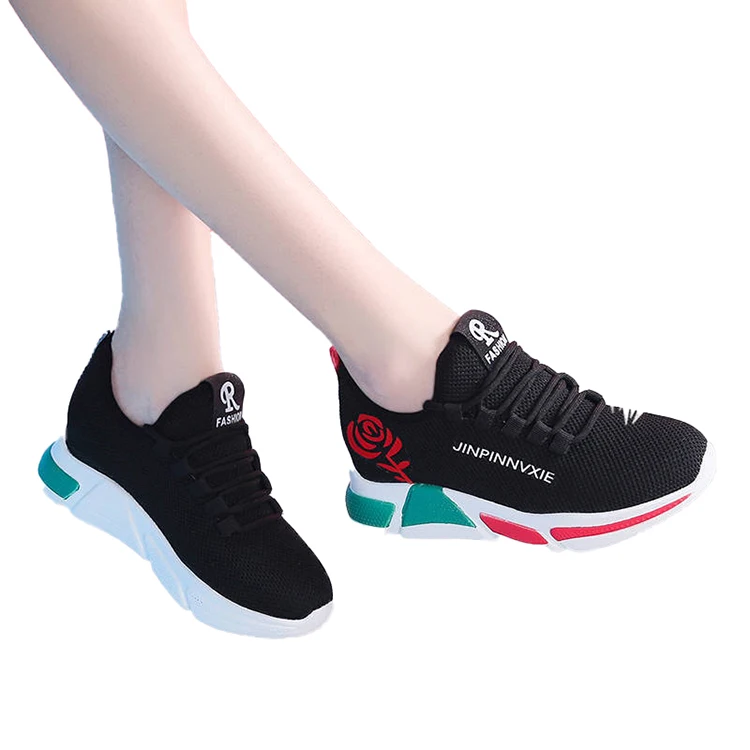 Mesh Fly Knit not Slip Casual Tennis Flat Walking Sports Sneakers Women Shoes Light Weight Shoes, 6 colors as pictures
Mesh Fly Knit not Slip Casual Tennis Flat Walking Sports Sneakers Women Shoes Light Weight Shoes, 6 colors as pictures