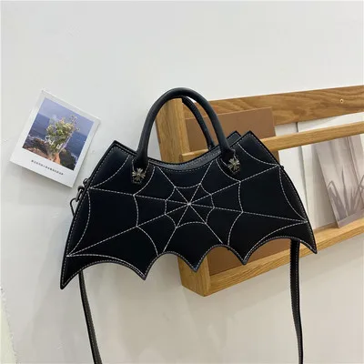 Fashion creative funny bat shape pu purse Gothic Halloween Easter Party Bag Shoulder Crossbody Bags, As picture
Fashion creative funny bat shape pu purse Gothic Halloween Easter Party Bag Shoulder Crossbody Bags, As picture