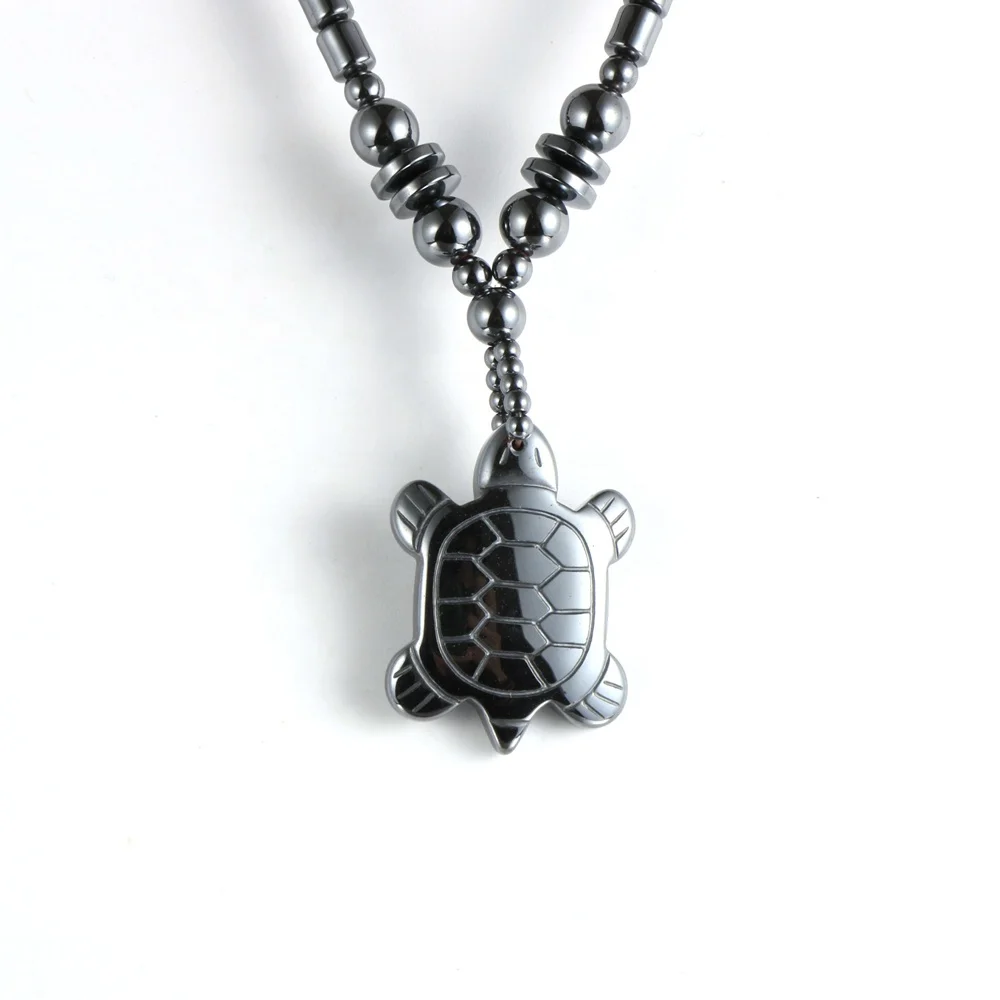 Nabest High Quality Natural Hematite Animal Turtle Pendant Necklaces Punk Style Jewelry for Women Men
Nabest High Quality Natural Hematite Animal Turtle Pendant Necklaces Punk Style Jewelry for Women Men