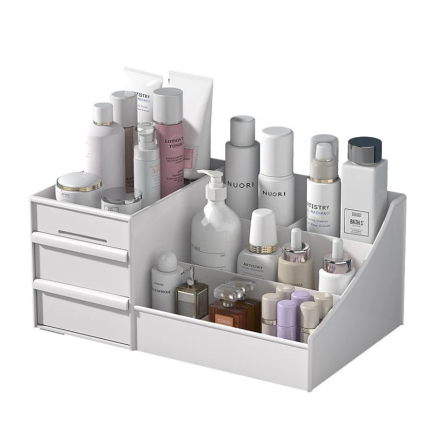 Dressing case desktop cosmetics storage box drawer type plastic jewelry storage box shelf, Customized
Dressing case desktop cosmetics storage box drawer type plastic jewelry storage box shelf, Customized