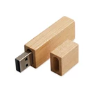 Memory 2020 Hot Sell 8GB 16GB 32GB 64GB USB 2.0 Memory Stick Wooden USB Flash Drive