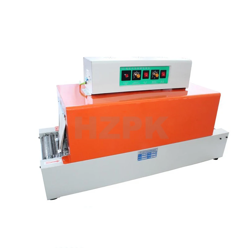 HZPK BS-260 semi-automatic heat bottle film pvc shrink cutting wrapping sleeve tunnel packaging
HZPK BS-260 semi-automatic heat bottle film pvc shrink cutting wrapping sleeve tunnel packaging