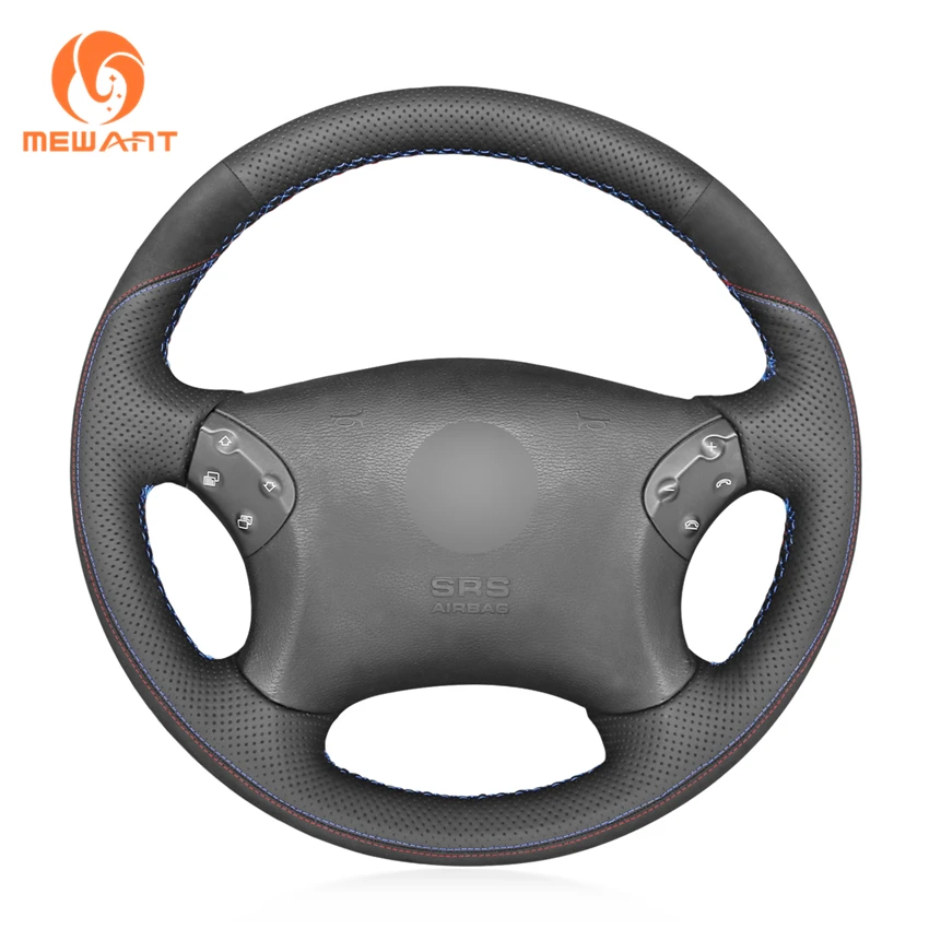 Hand Sewing Custom Suede Leather Steering Wheel Cover for Mercedes-Benz W203 C-Class 2001 2002 2003 2004 2005 2006 2007
Hand Sewing Custom Suede Leather Steering Wheel Cover for Mercedes-Benz W203 C-Class 2001 2002 2003 2004 2005 2006 2007