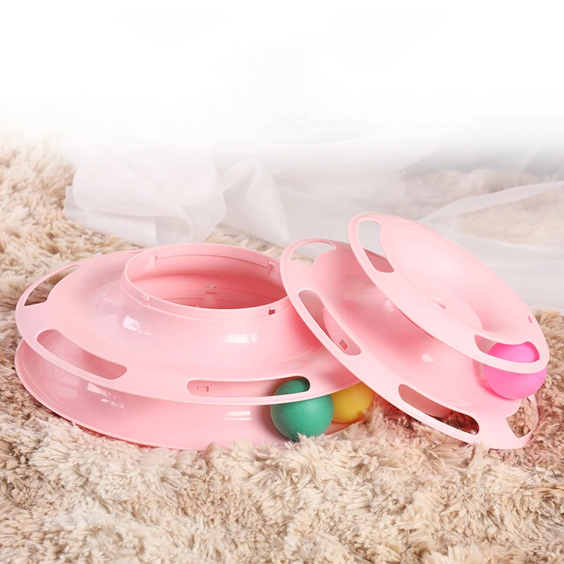 Hot Sale New Design Interactive Cat Toy View tower of tracks cat toy Pet Puzzle Amusement Park Tower, As shown
Hot Sale New Design Interactive Cat Toy View tower of tracks cat toy Pet Puzzle Amusement Park Tower, As shown