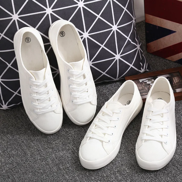 2021 Low top Original Canvas walking Female shoes flats white sneakers women's casual shoes, White/black
2021 Low top Original Canvas walking Female shoes flats white sneakers women's casual shoes, White/black