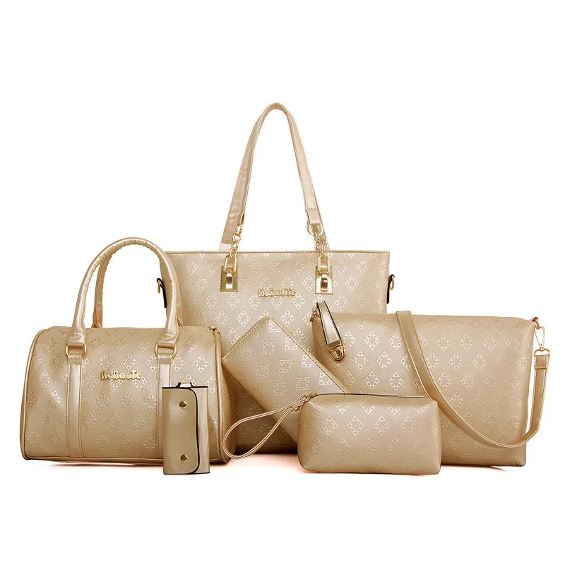 MH3018 New Fashion Diamond lattice ladies 6 piece handbag set handbags sets 6 pieces
MH3018 New Fashion Diamond lattice ladies 6 piece handbag set handbags sets 6 pieces