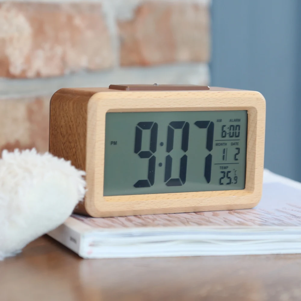 Hot Selling Digital Lcd Wooden Alarm Clock With Adjustable Back Light And Snooze Alarm Clock, Natural,bamboo,oak
Hot Selling Digital Lcd Wooden Alarm Clock With Adjustable Back Light And Snooze Alarm Clock, Natural,bamboo,oak