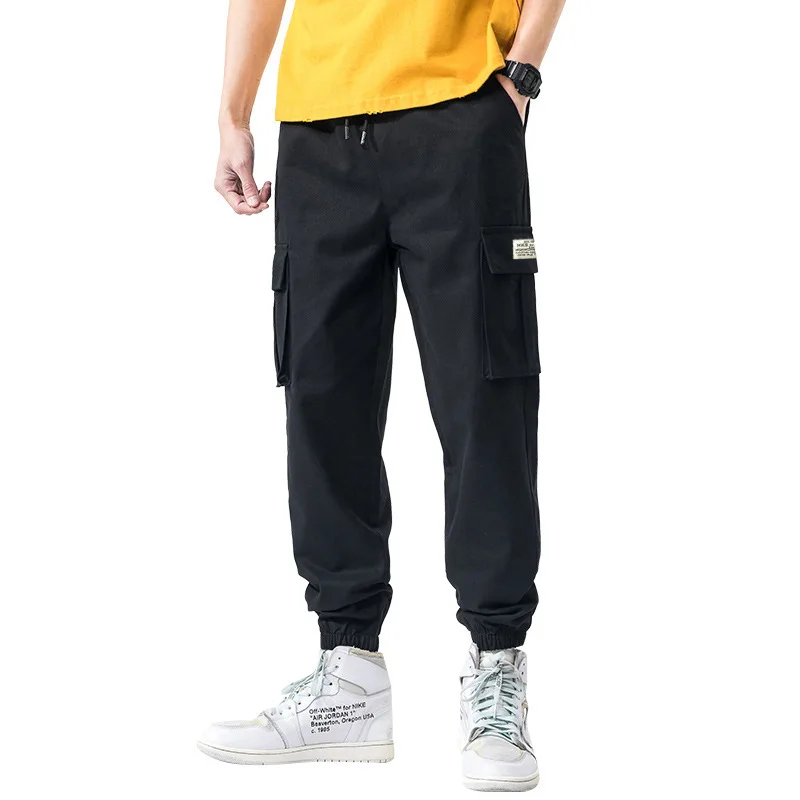 Autumn multi pockets pants newly design fashion cotton cargo pants plus size drawstring loose trousers, 4 colors
Autumn multi pockets pants newly design fashion cotton cargo pants plus size drawstring loose trousers, 4 colors