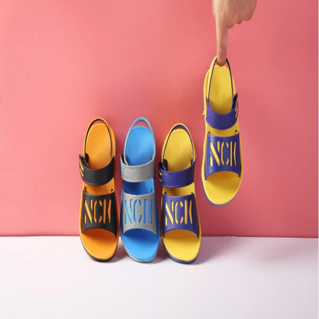 Student Leather Sandals Soft Non-slip Fashion Wild New Summer Children Sandals, As pictures
Student Leather Sandals Soft Non-slip Fashion Wild New Summer Children Sandals, As pictures