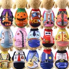 New spring autumn winter Wei Yi cat clothes uniform Halloween Christmas funny pet clothes dog clothes and supplies