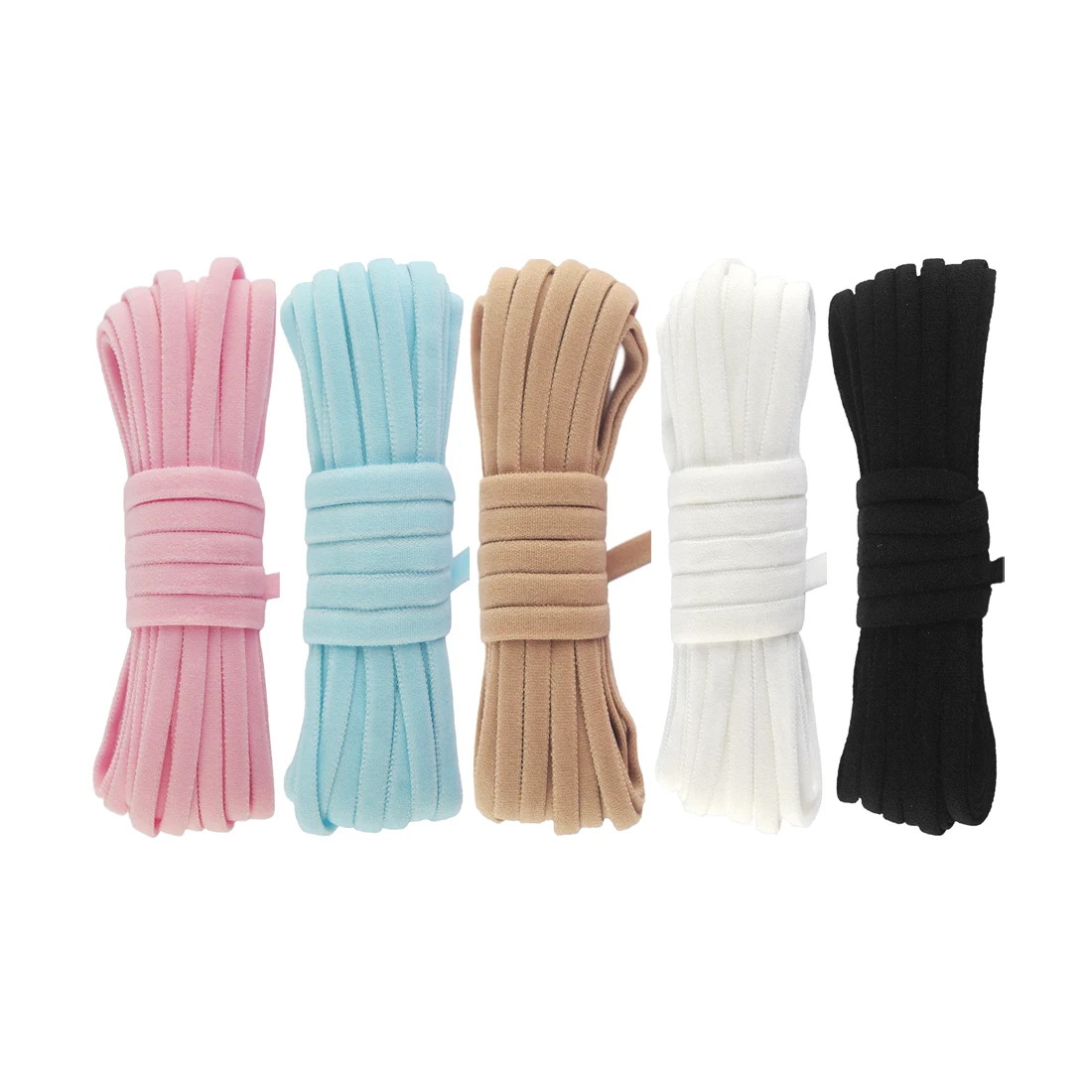 BRISTLEGRASS 100 Yard by Roll 3/16" 5mm Nylon Skinny Elastic Tubular Cord Rope Spandex Band Tape Face Cover Ear Loop Sewing Trim, Accept customized
BRISTLEGRASS 100 Yard by Roll 3/16" 5mm Nylon Skinny Elastic Tubular Cord Rope Spandex Band Tape Face Cover Ear Loop Sewing Trim, Accept customized