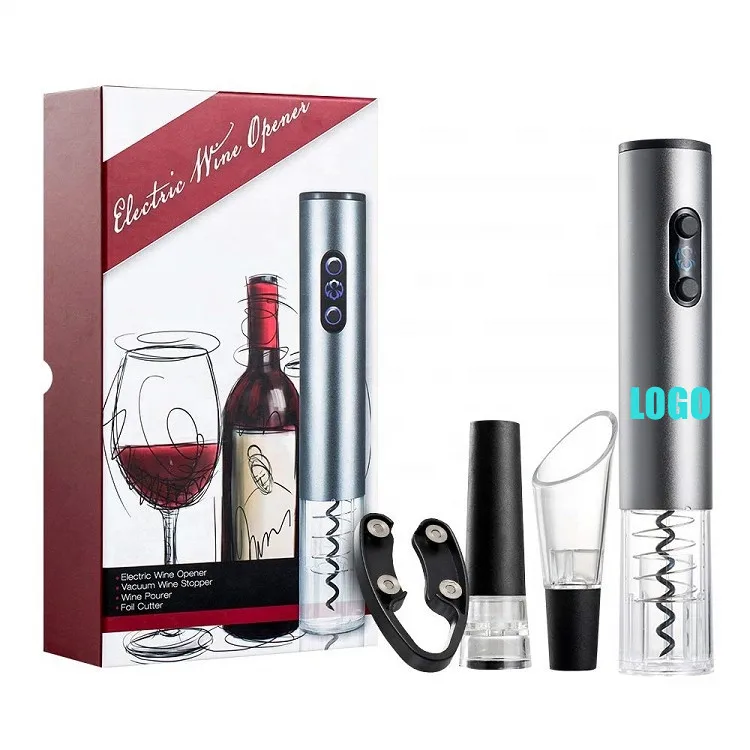Portable Mini Electric Corkscrew Automatic High quality Stainless Battery wine bottle opener
Portable Mini Electric Corkscrew Automatic High quality Stainless Battery wine bottle opener